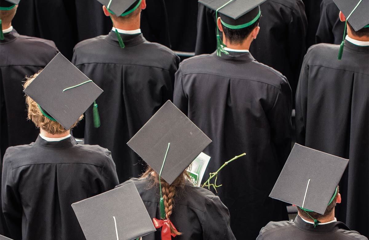 Graduating students. Photo: Shutterstock Graduating students. Photo: Shutterstock