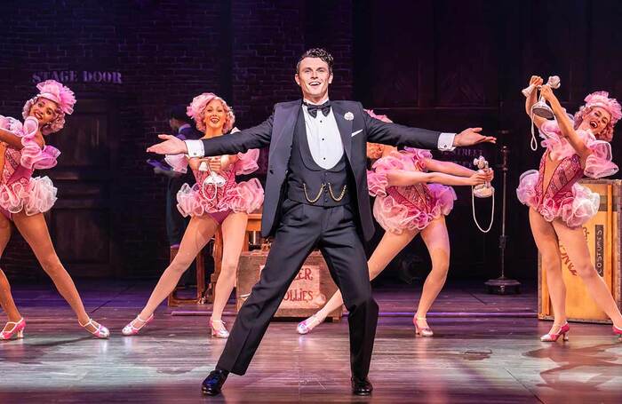 Charlie Stemp in Crazy For You at the Gillian Lynne Theatre, London. Photo: Johan Persson