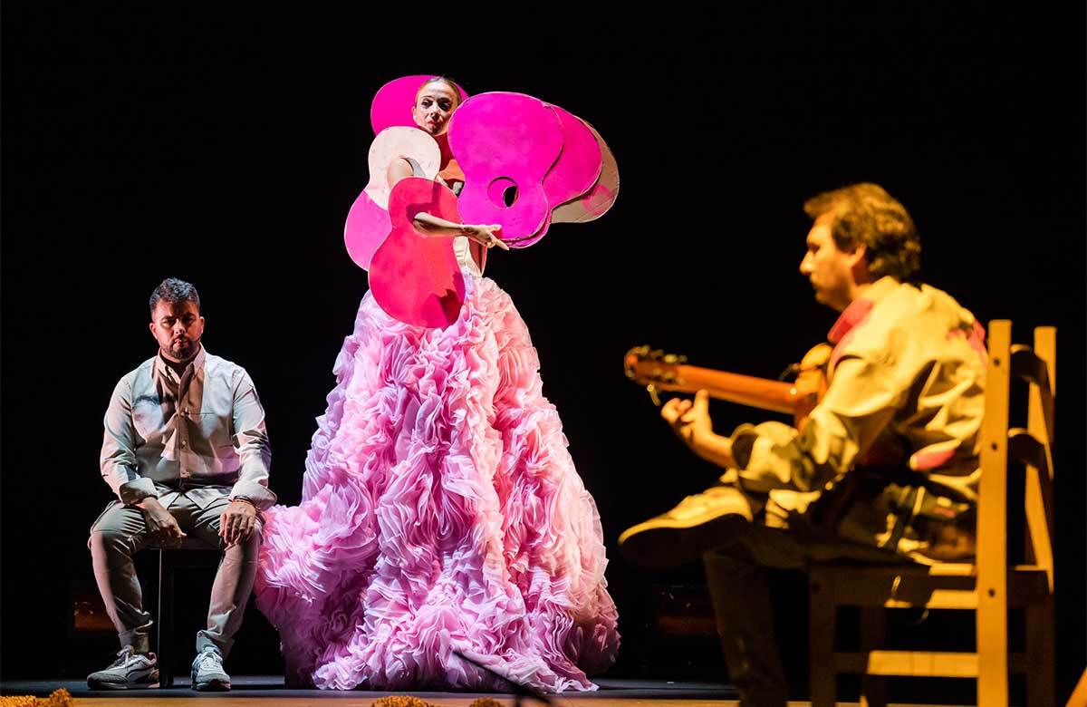 Olga Pericet in La Leona at Flamenco Festival 2023, Sadler&rsquo;s Wells, London. Photo: Tristram Kenton