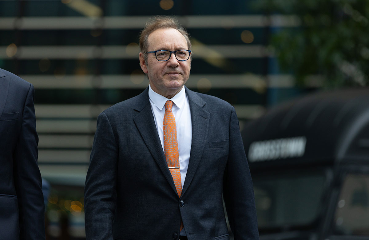 Kevin Spacey (2023). Photo: Shutterstock