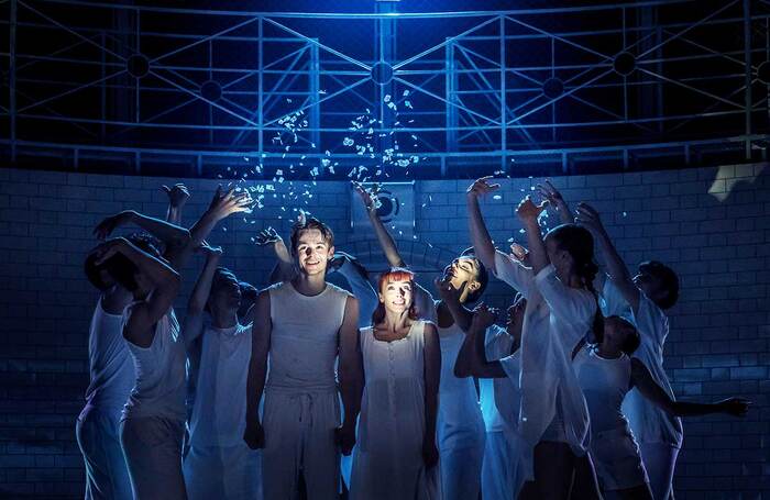 Paris Fitzpatrick, Cordelia Braithwaite and company in Matthew Bourne's Romeo and Juliet at Sadler's Wells, London. Photo: Johan Persson