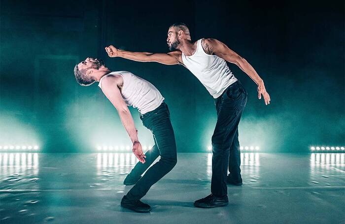 Stuntman at Summerhall, Edinburgh. Photo: Brian Hartley