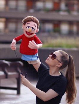 Full size puppetry