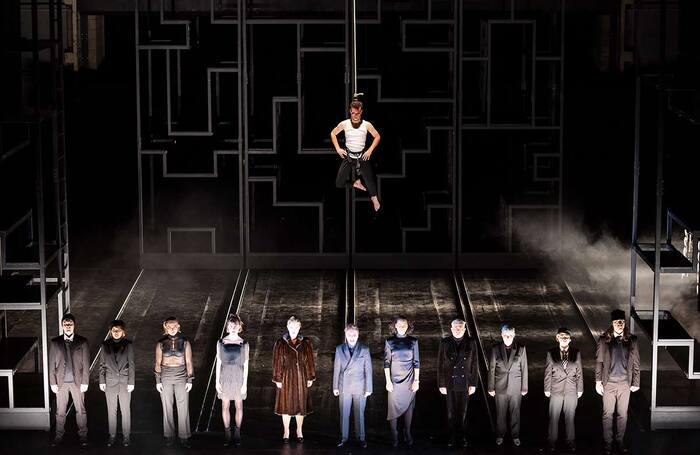 Cast of The Threepenny Opera at Festival Theatre, Edinburgh. Photo: Jess Shurte