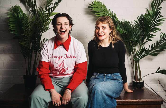 Liv Ello and Frankie Thompson. Photo: Alex Brenner