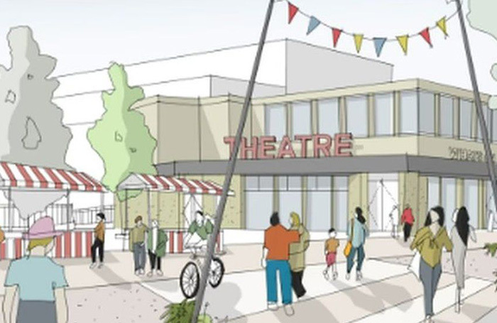 Artist's impression of the refurnished Telford Theatre