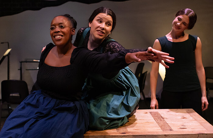 A scene from Brontë the Opera at Arcola Theatre, London. Photo: Ali Wright