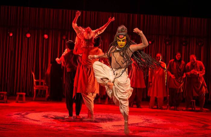 Why Not Theatre's Mahabharata at Barbican, London. Photo: David Cooper