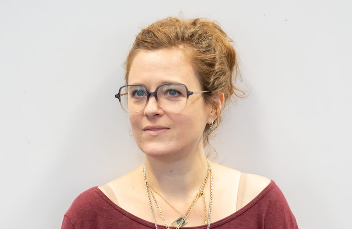 Penelope Skinner in rehearsal for Lyonesse. Photo: Johan Persson Penelope Skinner in rehearsal for Lyonesse. Photo: Johan Persson