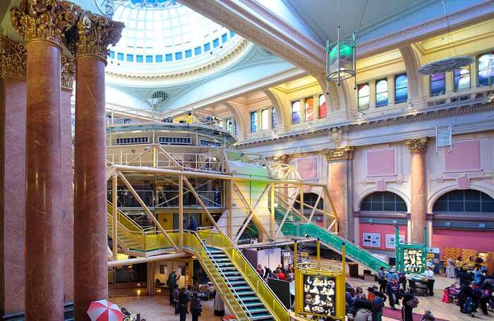 Manchester Royal Exchange's central hall