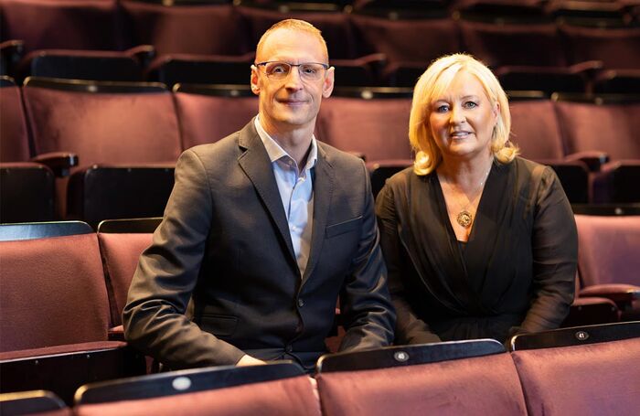 Darren Atkins and Jules Arnott have been appointed as joint chief executives of LW Theatres