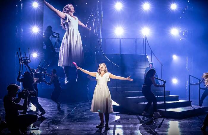 Martha Kirby in Evita at Curve, Leicester. Photo: Marc Brenner