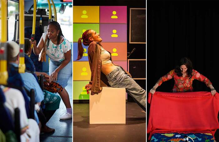 The Stage Awards 2024 Innovation Award includes Actors Touring Company and Greenwich+Docklands International Festival's The Architect; Mercury Theatre, Colchester's I Really Do Think This Will Change Your Life; ZU-UK's Within Touching Distance