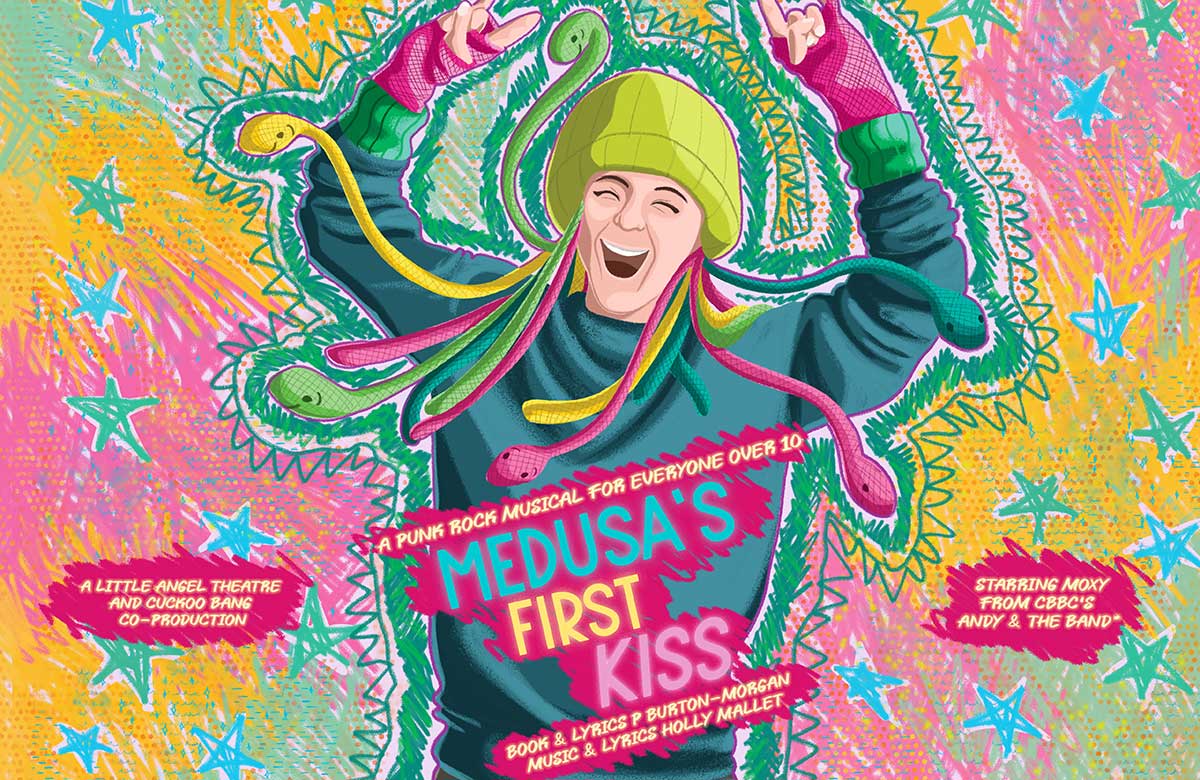 Medusas First Kiss. Illustration by Amberin Huq