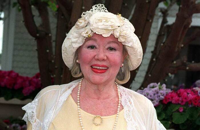 Glynis Johns at the 1997 BAFTA tea party in Los Angeles for the Oscar nominees. Photo: Shutterstock