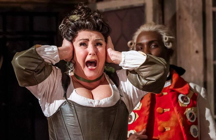 Lesley Garrett in The Barber of Seville at London Coliseum. Photo: Tristram Kenton