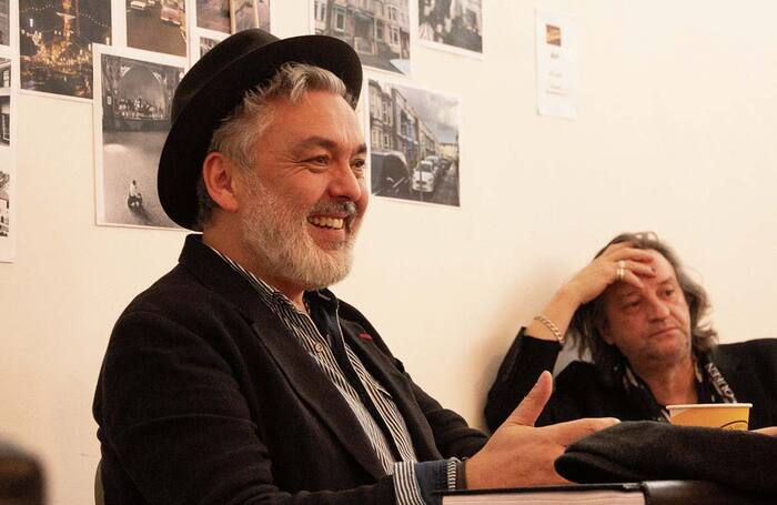 Jez Butterworth in rehearsals for his new play The Hills of California at the Harold Pinter Theatre, London. Photo: Justine Matthew