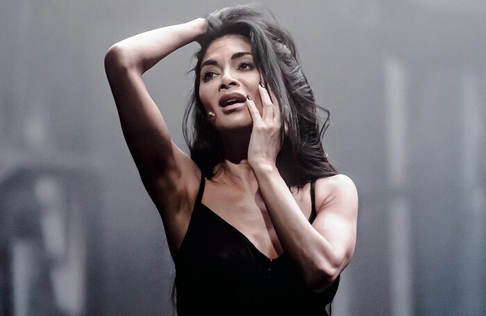 Nicole Scherzinger in Sunset Boulevard at the Savoy Theatre, London. Photo: Marc Brenner