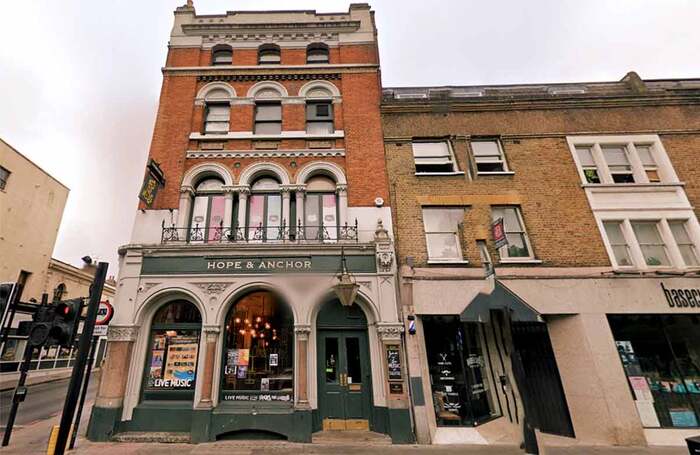 Hope Theatre, north London. Photo: Google Maps