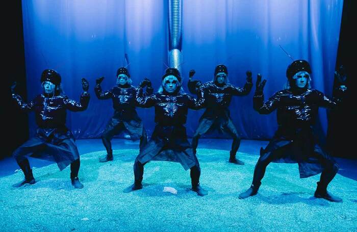 Figs in Wigs in Big Finish at Battersea Arts Centre, London. Photo: Rosie Powell Figs in Wigs in Big Finish at Battersea Arts Centre, London. Photo: Rosie Powell