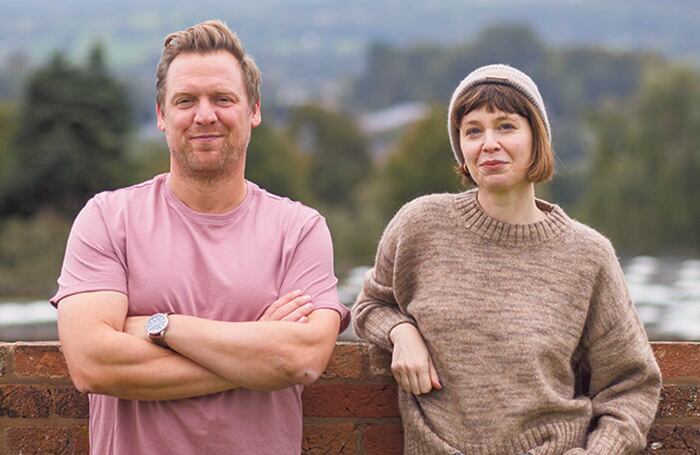 Liam Evans-Ford and Kate Wasserberg. Photo: Andrew AB