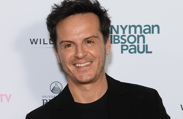 Andrew Scott with the award for best actor at the Critics' Circle Awards. Photo: Joanne Davidson