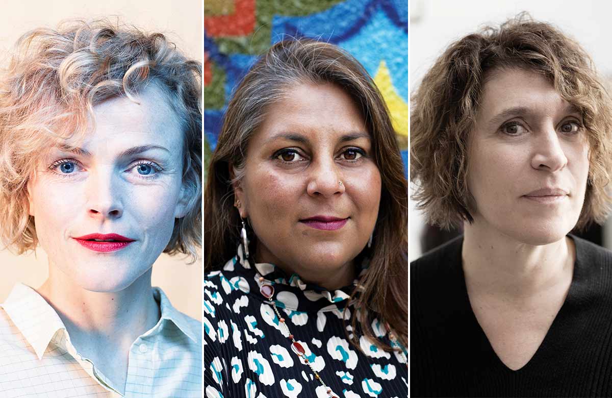 Maxine Peake, Pooja Ghai and April De Angelis