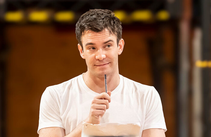 Luke Thompson in rehearsals for Love’s Labour’s Lost with the Royal Shakespeare Company. Photo: Johan Persson