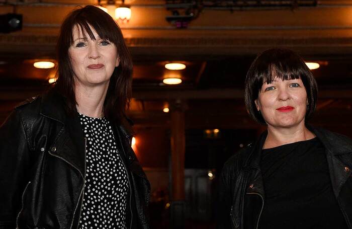 Margaret-Anne O’Donnell and Gillian Garrity, co-founders of Scottish production company Raw Material. Photo: Greg Macvean