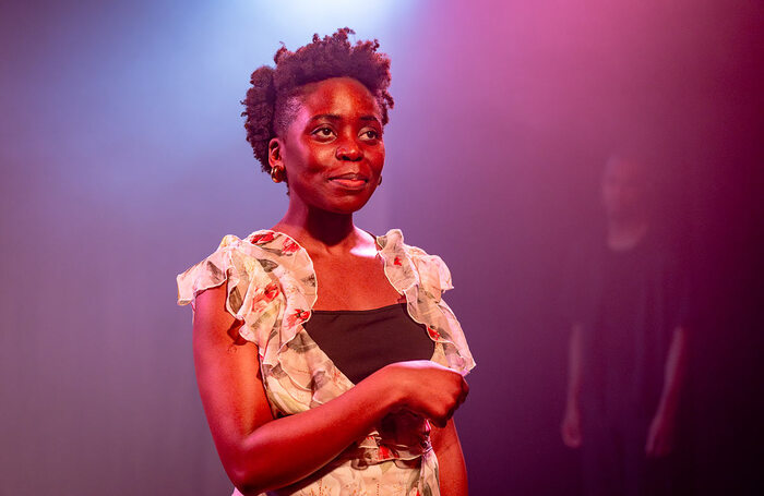 Sharon Rose in Love Steps at Omnibus Theatre, London. Photo: Steve Gregson