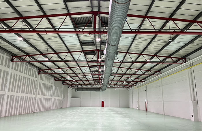 Inside the 36,000 sq ft warehouse in south Bermondsey that is set to house the National Theatre's costumes and scenery