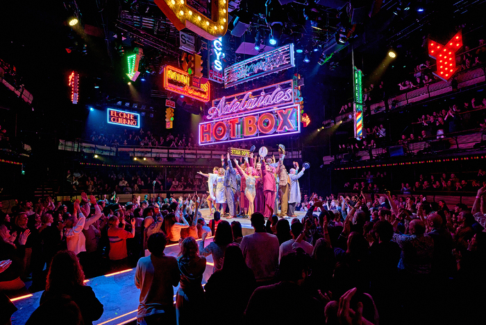 Guys and Dolls at the Bridge Theatre. Photo: Manuel Harlan