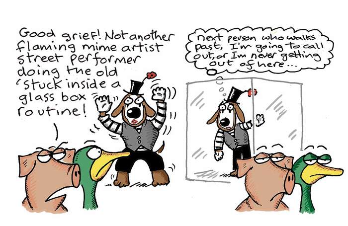 Hamlet, April 17, 2024, by Harry Venning Hamlet, April 17, 2024, by Harry Venning