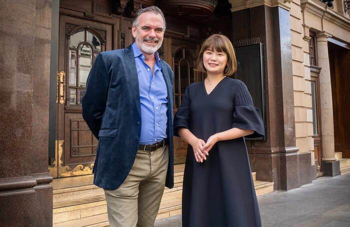 Iain Gillie and Haruka Ogi. Photo: Craig Sugden