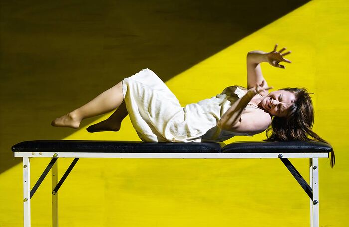 Rosie Sheehy in Machinal at the Old Vic, London. Photo: Foteini Christofilopoulou