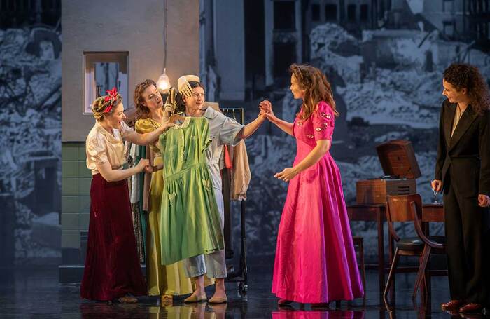 The Girls of Slender Means at Royal Lyceum Theatre Edinburgh. Photo: Mihaela Bodlovic The Girls of Slender Means at Royal Lyceum Theatre Edinburgh. Photo: Mihaela Bodlovic