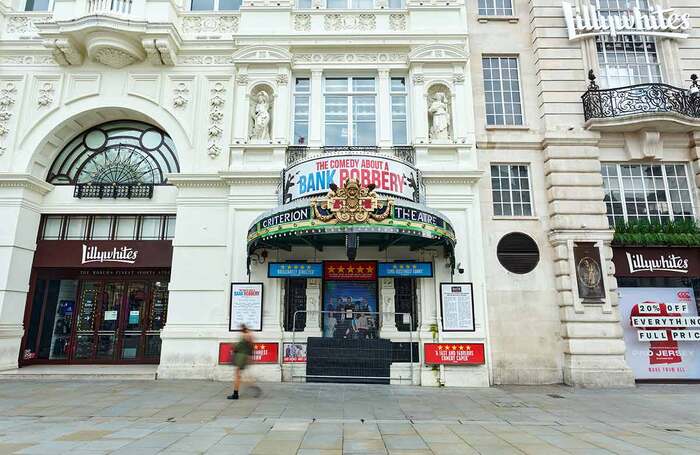 Criterion Theatre, London. Photo: Alex Brenner