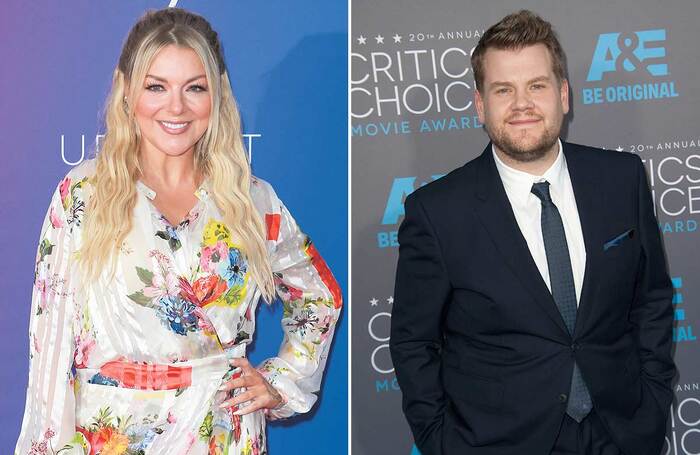 Sheridan Smith and James Corden. Photos: Shutterstock