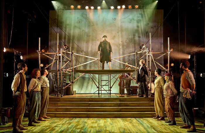 The cast of Moby Dick at Wilton&rsquo;s Music Hall, London