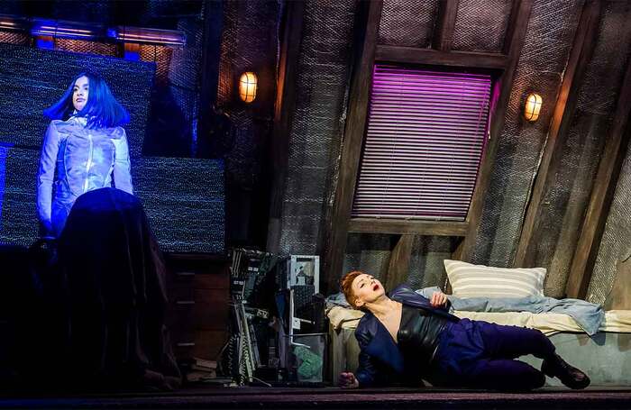 Tanvi Virmani and Jodie McNee in Minority Report at Lyric Hammersmith, London. Photo: Tristram Kenton Tanvi Virmani and Jodie McNee in Minority Report at Lyric Hammersmith, London. Photo: Tristram Kenton