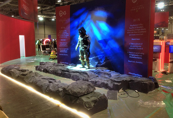 Destiny 2, Virgin Media at The NEC