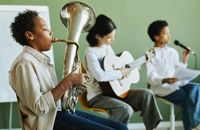 Newly created music hubs will deliver activities for children and young people. Photo: Shutterstock Newly created music hubs will deliver activities for children and young people. Photo: Shutterstock