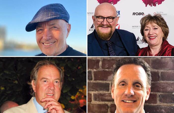 Clockwise from left: Apollo Leisure Group's Paul Gregg, ATG founders and Trafalgar Entertainment chief executives Howard Panter and Rosemary Squire, ATG Entertainment's chief executive Ted Stimpson and former chief executive Mark Cornell. Photos: Alex Brenner/David M Benett