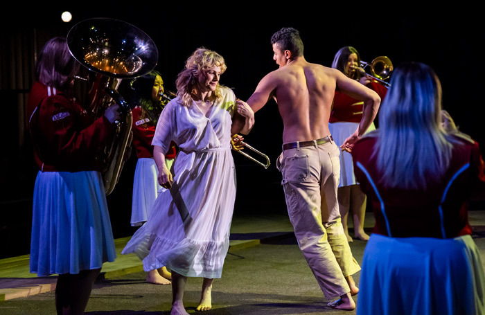 Maxine Peake in Robin/Red/Breast at Aviva Studios, Manchester. Photo: Tristram Kenton