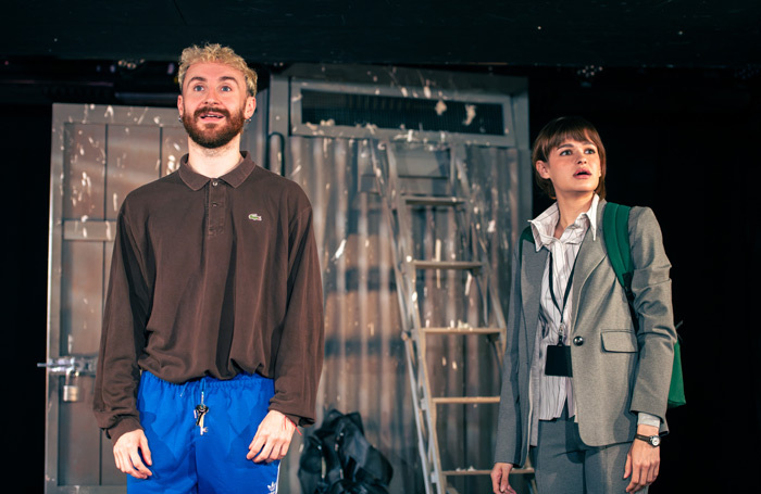 Conor McLeod and Hannah Yahya Hasan in Roost at &Ograve;ran M&oacute;r, Glasgow. Photo: Tommy Ga-Ken Wan