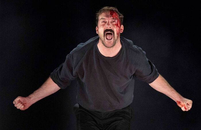 Barry Sloane in Boys from the Blackstuff at the National Theatre, London. Photo: Alastair Muir