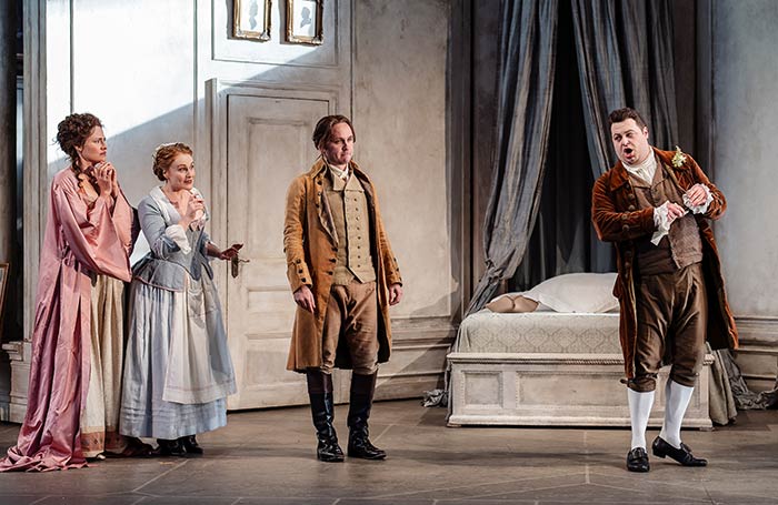 A scene from Le Nozze di Figaro at Garsington Opera. Photo: Julian Guidera 