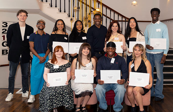 Lilian Baylis award winners 2024. Photo: Andrew Buckle