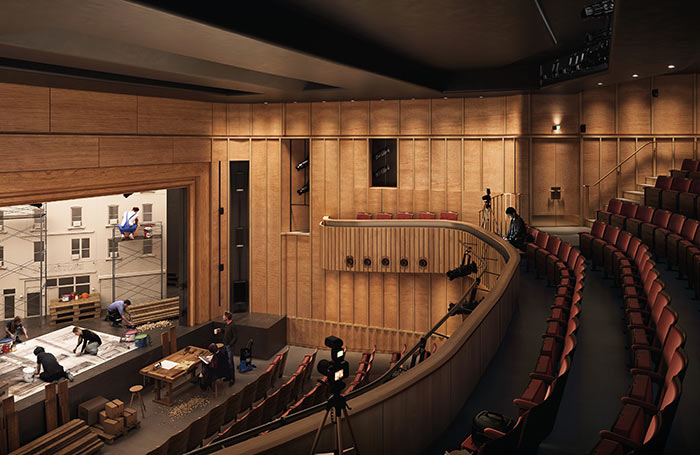 Cambridge Arts Theatre undergoing redevelopment. Photo: Architect Ian Chalk Cambridge Arts Theatre undergoing redevelopment. Photo: Architect Ian Chalk