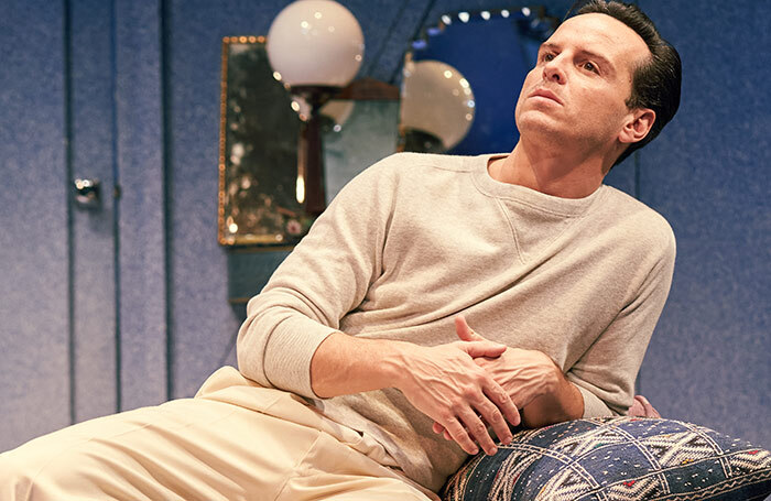 Andrew Scott in Present Laughter. Photo: Manuel Harlan